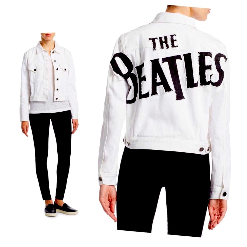 Alice + Olivia Beatles Chloe denim jacket